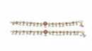 Traditional Kundan & Beaded Payal (Anklet)