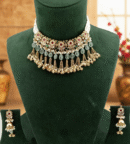 The Emerald Bloom Choker Set